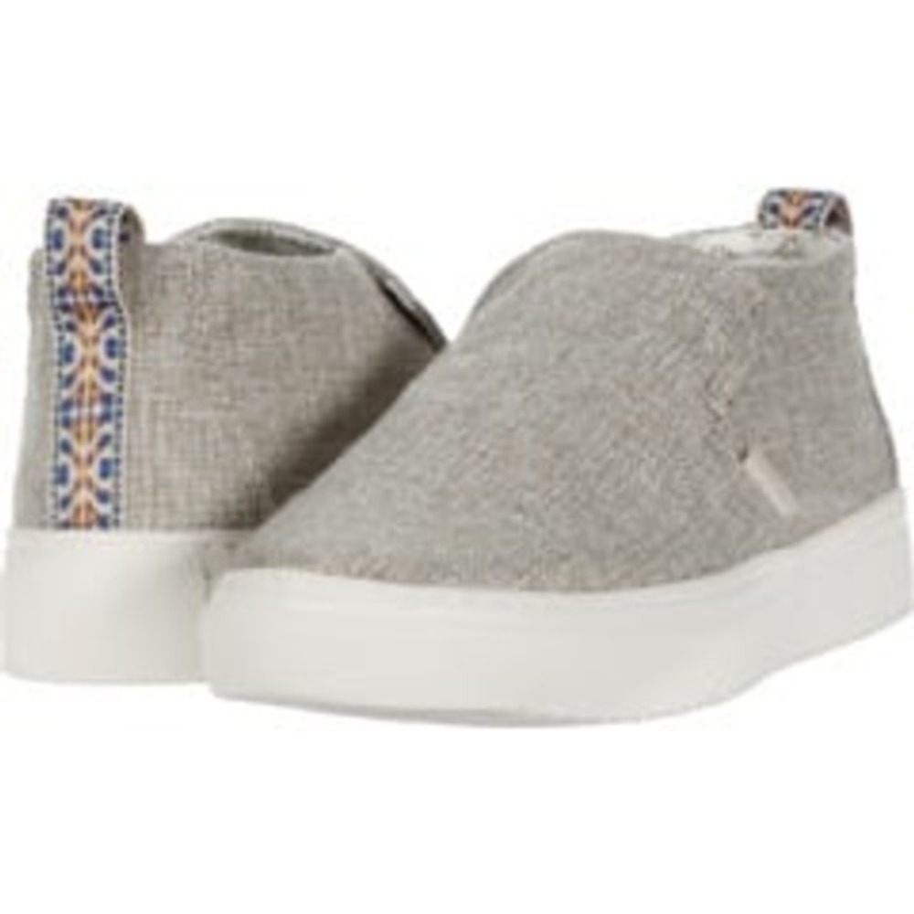 Hey Dude Peyton Linen Beige Slip In Sneaker Shoes Ladies size 6